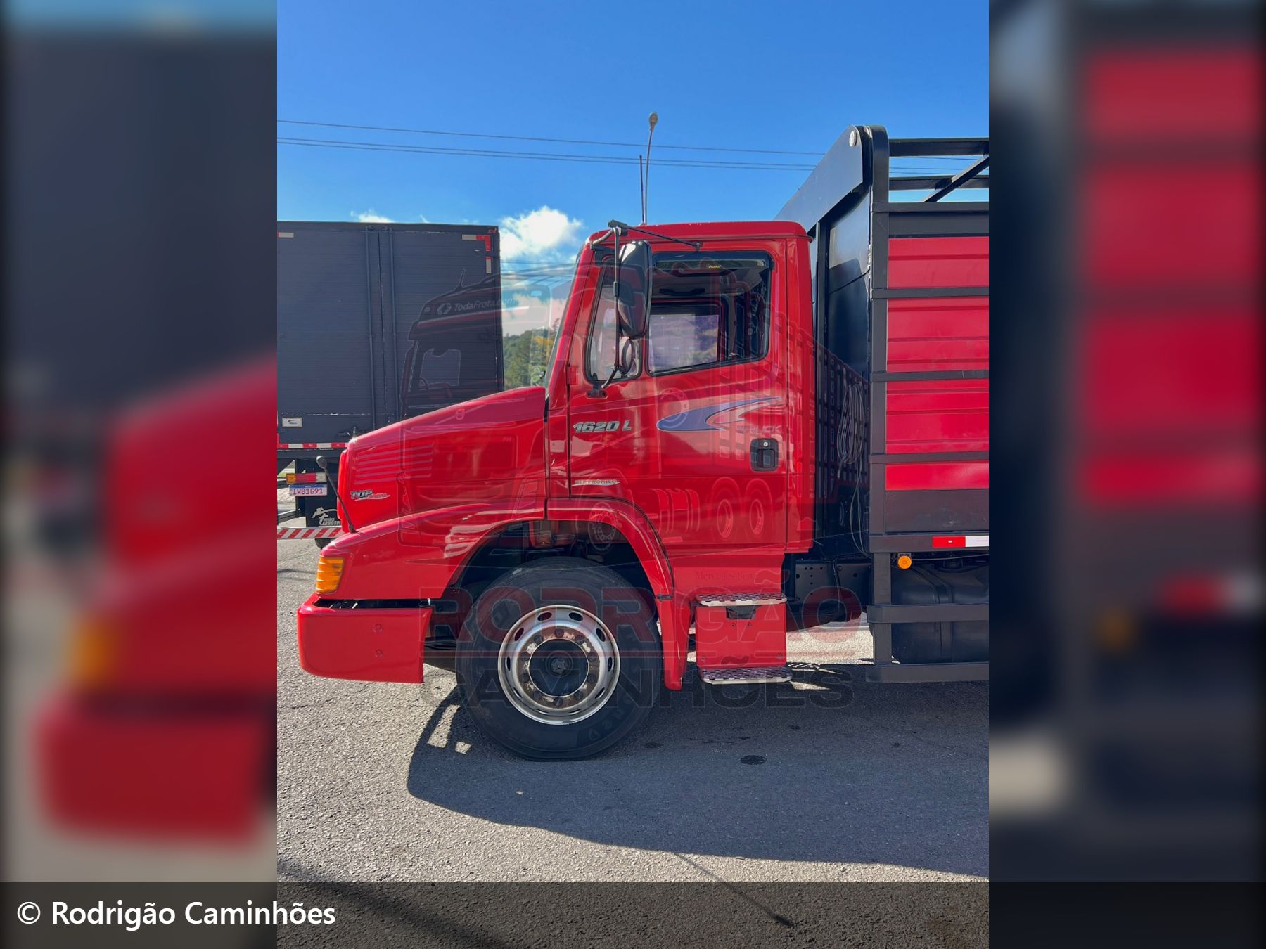 caminhao mercedes-benz L-1620 3-Eixos 2p (diesel) 2007 em São José do Rio Preto/São Paulo - Imagem 6 de 10