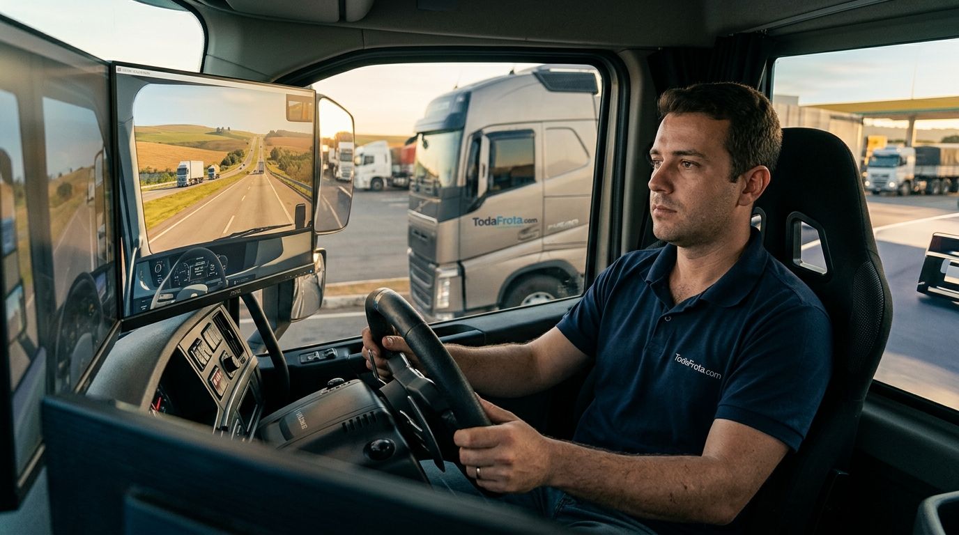 Global Truck Online: Do simulador mobile para a cabine real no TodaFrota.com